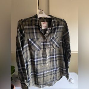 Flannel Button Up | W’s Small